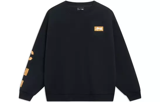 Толстовка Sports Life Collection унисекс, черная Lining, черный