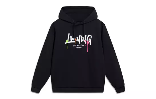 Толстовка Sports Life Collection унисекс, черная Lining, черный