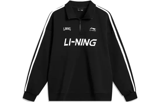 Толстовка Sports Life Collection унисекс, черная Lining, черный