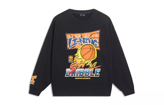 Толстовка Sports Life Collection унисекс, черная Lining, черный