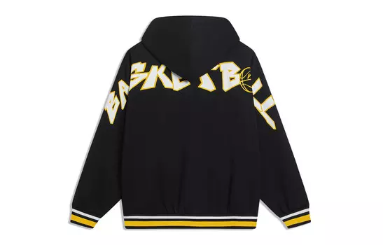 Толстовка Sports Life Collection унисекс, черная Lining, черный