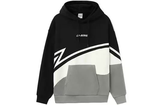 Толстовка Sports Life Collection унисекс, черный/серый Lining, черный