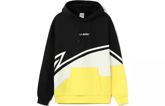 Толстовка Sports Life Collection унисекс, цвет черный/желтый Lining, черный/желтый