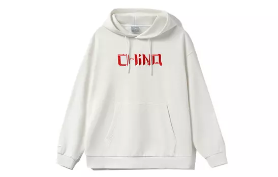 Толстовка Sports Life Collection унисекс плотная молочно-белая Lining, белый