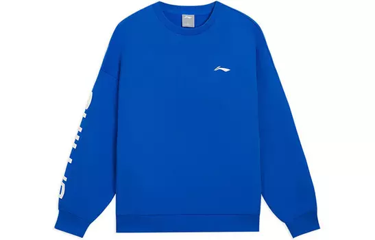 Толстовка Sports Life Collection унисекс ярко-синяя Lining, синий