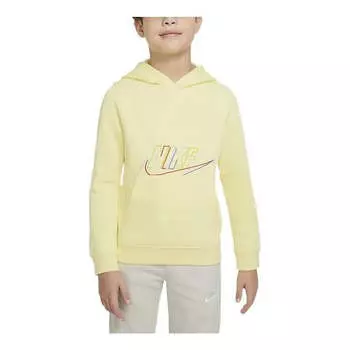 Толстовка sportswear graphic hoodie 'yellow' Nike, желтый