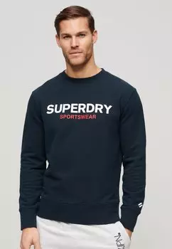 Толстовка SPORTSWEAR LOGO CREW Superdry, цвет eclipse navy