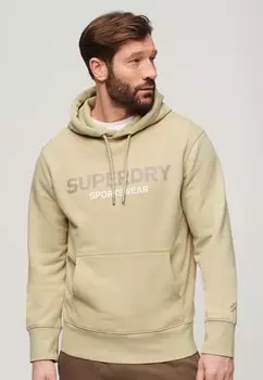 Толстовка SPORTSWEAR LOGO Superdry, бежевый