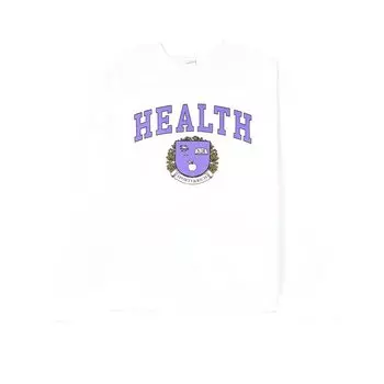 Толстовка Sporty &amp; Rich Diana Crewneck 'White', белый