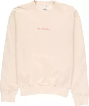 Толстовка Sporty &amp; Rich New Health Crewneck 'Cream/Rose', кремовый