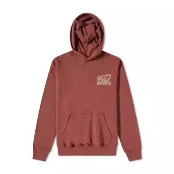 Толстовка Sporty & Rich 94 Country Club, темно-бордовый/кремовый