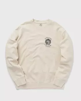 Толстовка Sporty & Rich Hotel Crewneck, цвет cream/navy