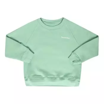 Толстовка Sporty & Rich Kids Eat More Veggies Crewneck, цвет Sage/White