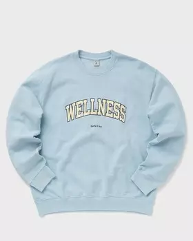 Толстовка Sporty & Rich Wellness Ivy Crewneck China, цвет china blue
