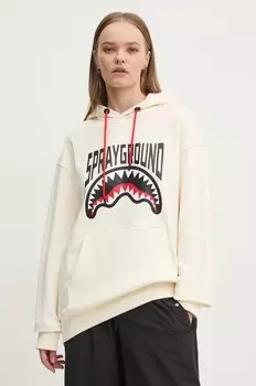 Толстовка Sprayground из хлопка, бежевый