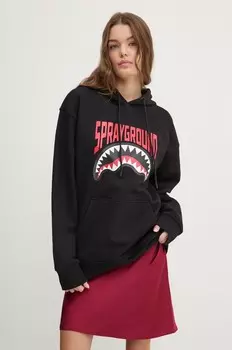Толстовка Sprayground из хлопка, черный