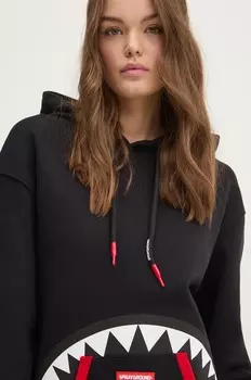 Толстовка Sprayground из хлопка, черный