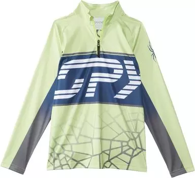 Толстовка Spyder Web 1/2 Zip Top, цвет Lime Ice