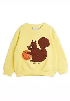 Толстовка Squirrel Unisex Mini Rodini, желтый