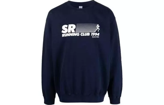 Толстовка Sr Running Club SPORTY & RICH, синий