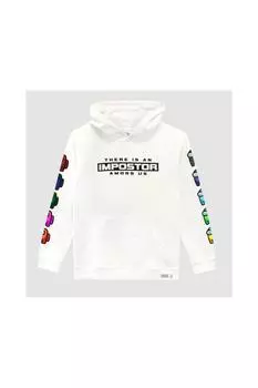 Толстовка «Среди нас есть самозванец» Among Us, белый