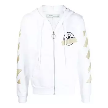 Толстовка ss20 arrows sketch mens logo sweater tape Off-White, белый