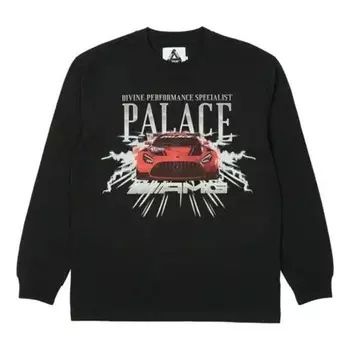 Толстовка ss21 x amg longsleeve 'black' Palace, черный