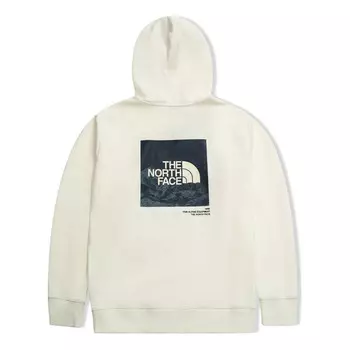 Толстовка ss22 logo hoodie 'white' The North Face, белый