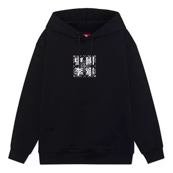 Толстовка ss22 стильная свободная толстовка с капюшоном Li-Ning, черный