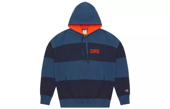 Толстовка SS22 унисекс Champion, Blue Stripes