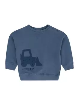 Толстовка STACCATO, ночной синий/пыльно-синий