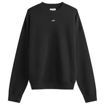 Толстовка Stamp Crew Off-White, черный