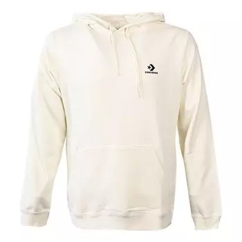 Толстовка stand fit star chev hoodie 'cream white' Converse, белый