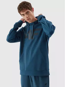 Толстовка стандартного кроя 4F, синий