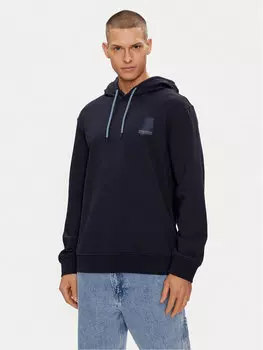 Толстовка стандартного кроя Armani Exchange, синий