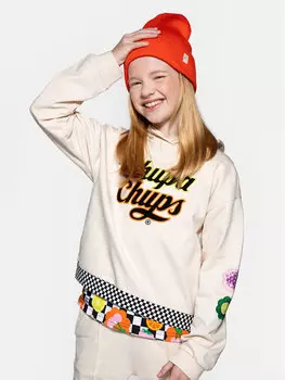 Толстовка стандартного кроя Coccodrillo, экрю