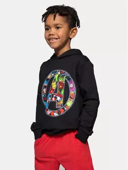 Толстовка стандартного кроя Coccodrillo, черный