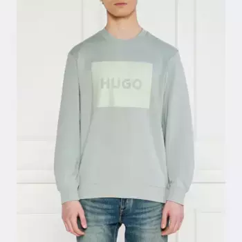 Толстовка стандартного кроя Duragol222 Hugo, бирюзовый