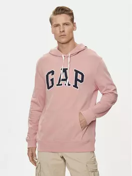 Толстовка стандартного кроя Gap, розовый