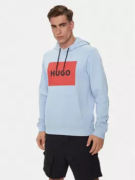 Толстовка стандартного кроя Hugo, синий