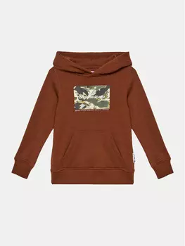 Толстовка стандартного кроя Jack&Jones Junior, коричневый