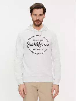 Толстовка стандартного кроя Jack&Jones, серый