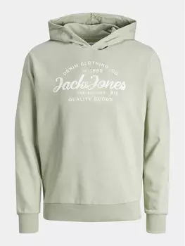 Толстовка стандартного кроя Jack&Jones, зеленый