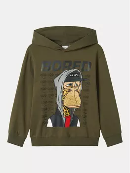 Толстовка стандартного кроя Name It, хаки