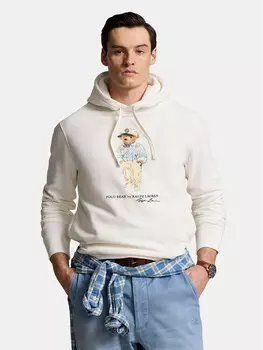 Толстовка стандартного кроя Polo Ralph Lauren, экрю