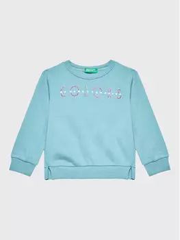 Толстовка стандартного кроя United Colors Of Benetton, синий