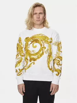 Толстовка стандартного кроя Versace Jeans Couture, белый