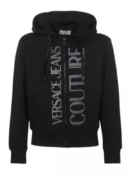 Толстовка стандартного кроя Versace Jeans Couture, черный