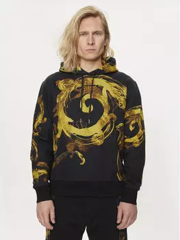 Толстовка стандартного кроя Versace Jeans Couture, черный