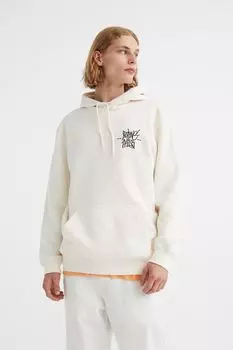 Толстовка стандартной посадки H&amp;M, кремовые/скучные приятели